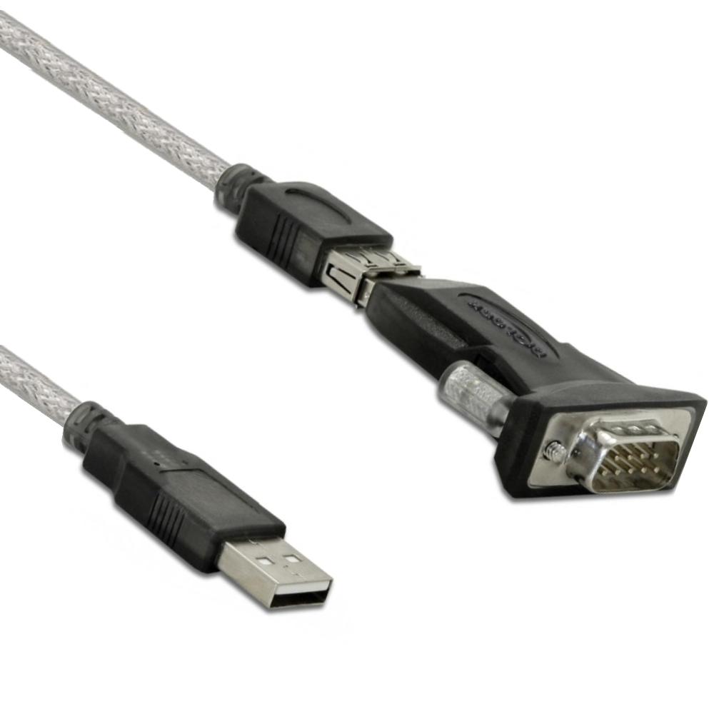 USB naar serieel datakabel - 0.7 meter - Delock