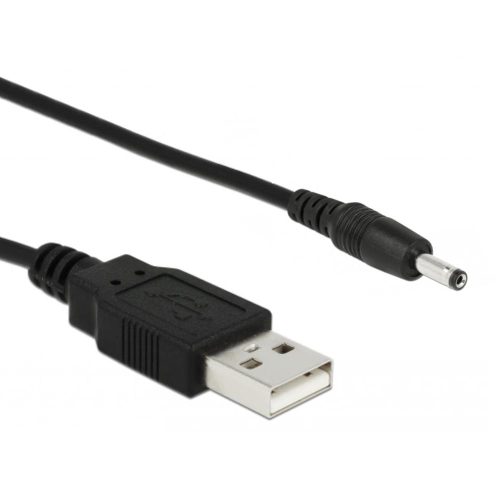 Usb power kabel - 3,5mm x 1.35mm - Delock