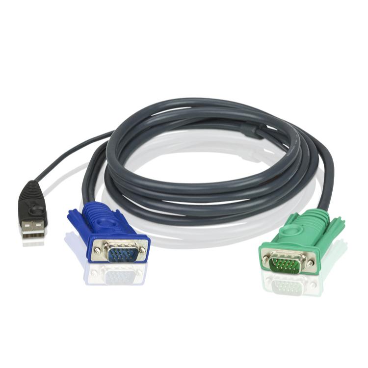 KVM kabel - VGA - USB - Aten