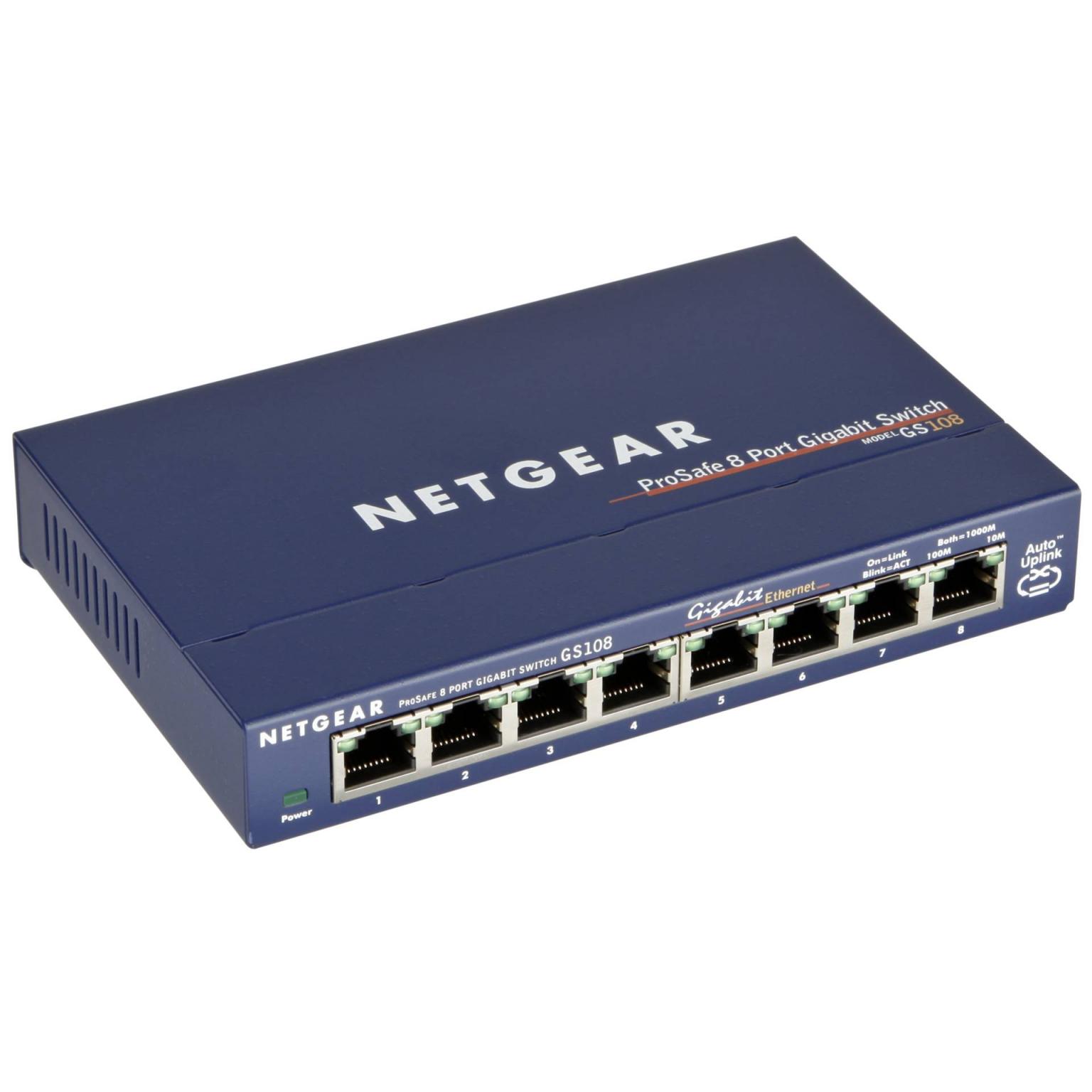 Netwerk switch - 8-poorts - Netgear