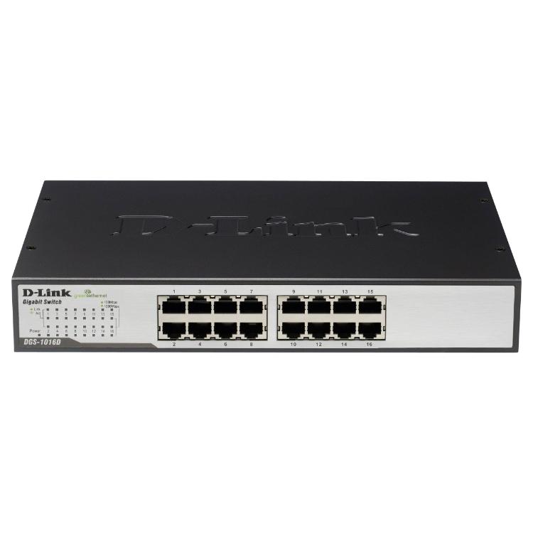 Netwerk switch - 16-poorts - D-Link