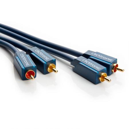 Tulp audio kabel - Clicktronic