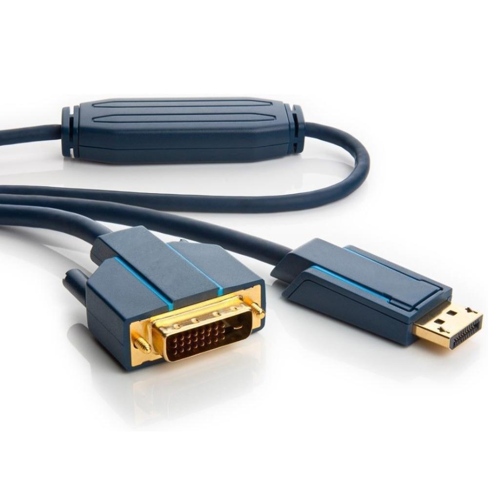 Dvi D Naar Displayport Kabel Displayport Naar Dvi Kabel Blauw