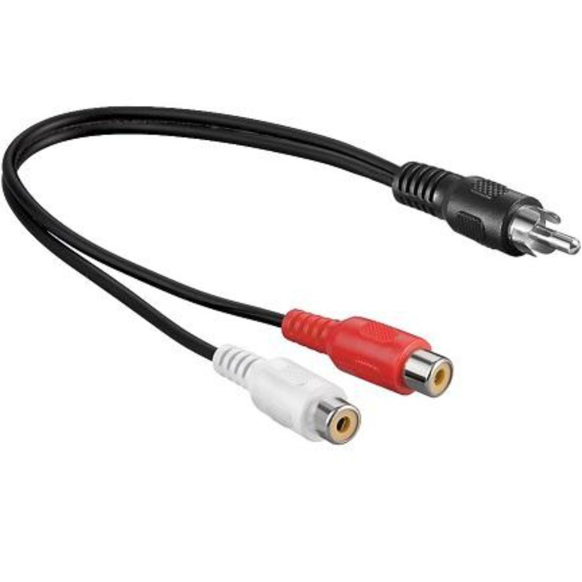 Tulp splitter audio kabel - Allteq