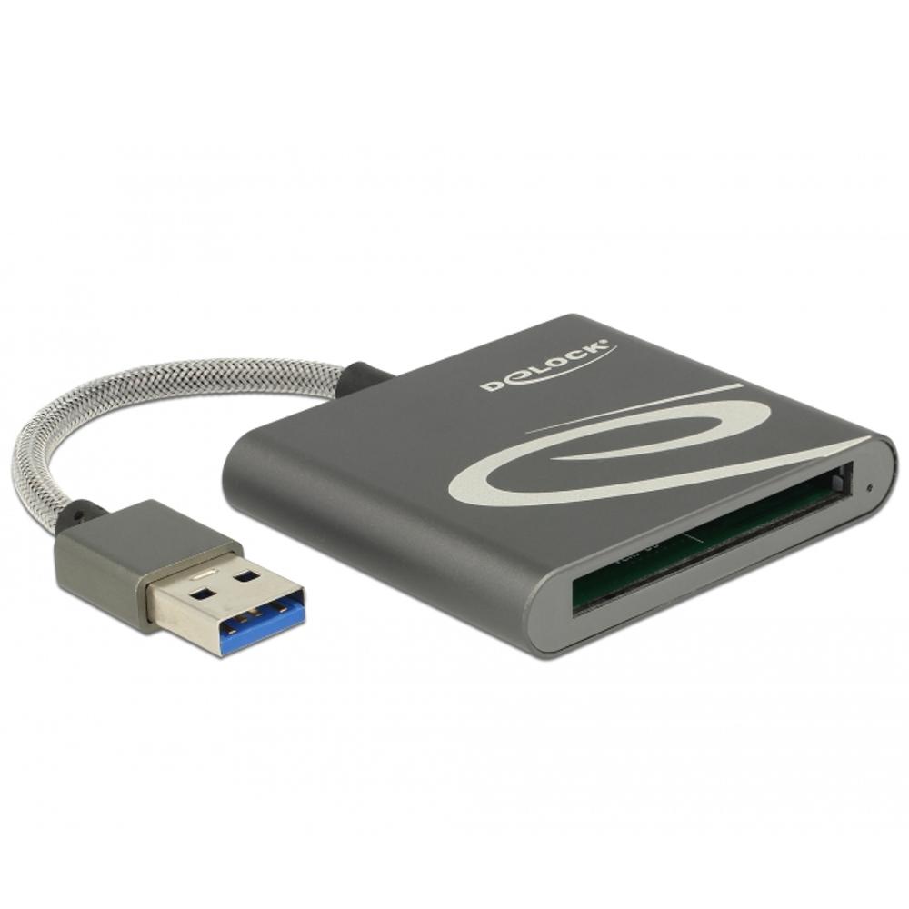 Delock USB 3.0 Card Reader für CFast 2.0 Speicherkarten