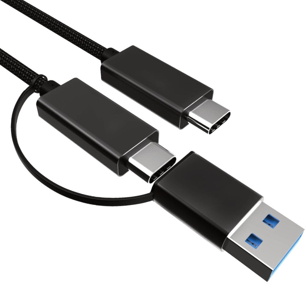 USB C naar USB A/C kabel - USB 3.2 Gen 2 - Allteq