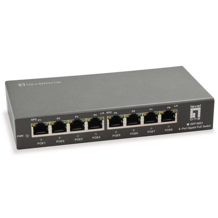 8-poorts netwerk switch - Level One