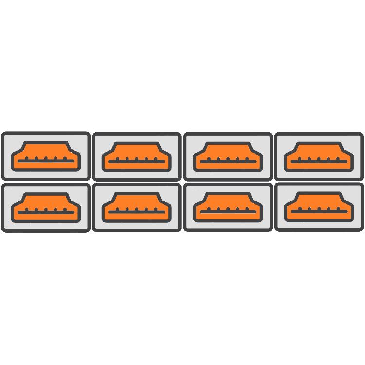 8 poorts HDMI switch Afbeelding