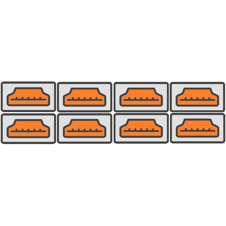 8 poorts HDMI switch Afbeelding