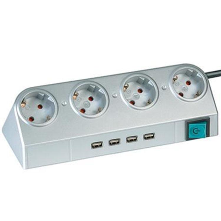 Stekkerdoos met USB Afbeelding