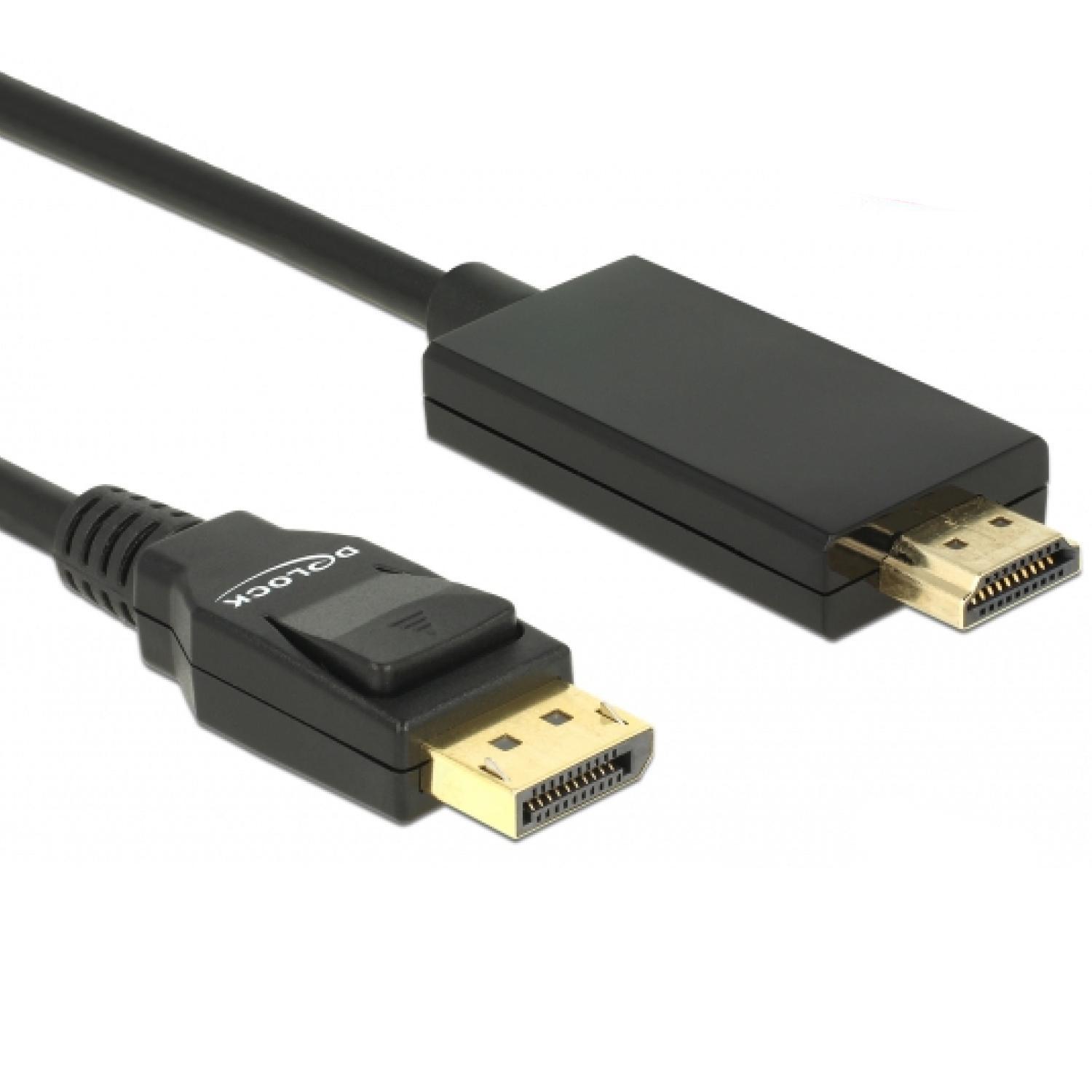 4K DisplayPort naar HDMI kabel Afbeelding