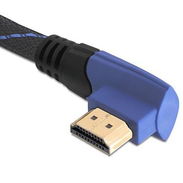 HDMI kabel haaks naar links Afbeelding