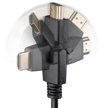 HDMI kabel draaibaar Afbeelding