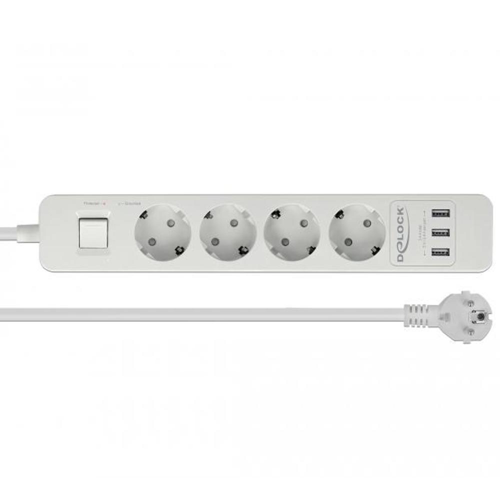 USB stopcontact stekkerdoos Afbeelding