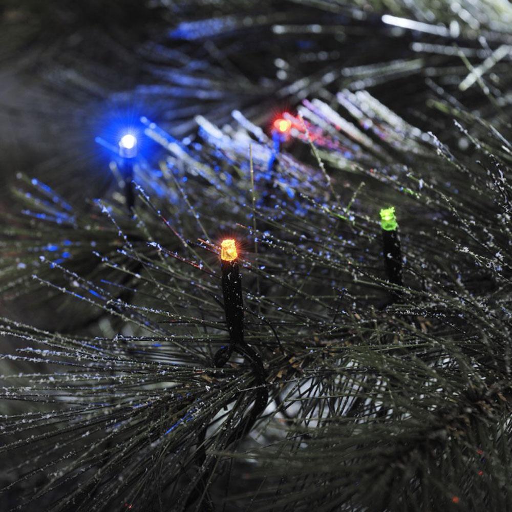 Kerstverlichting buiten Afbeelding