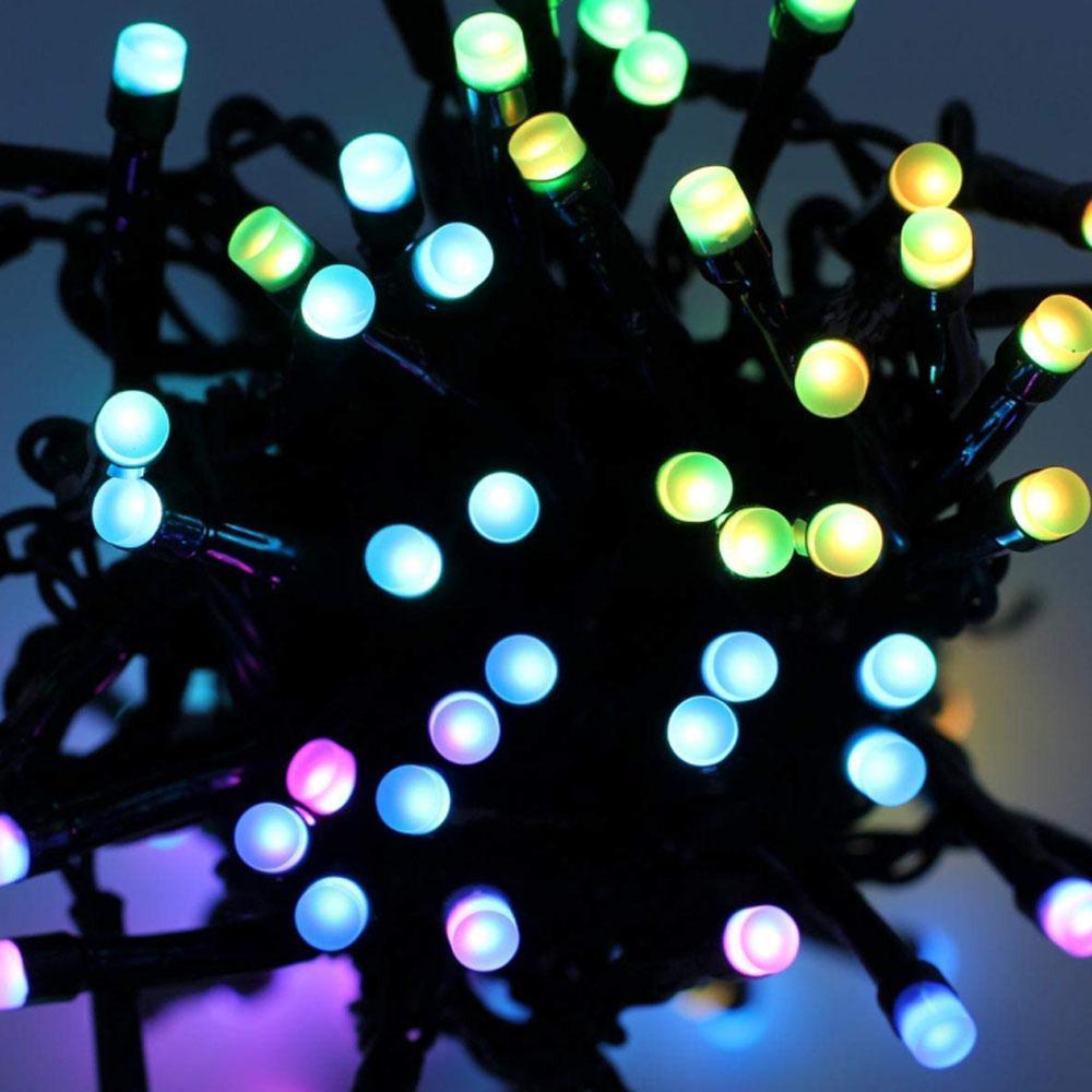 Kerstverlichtiging met app Afbeelding