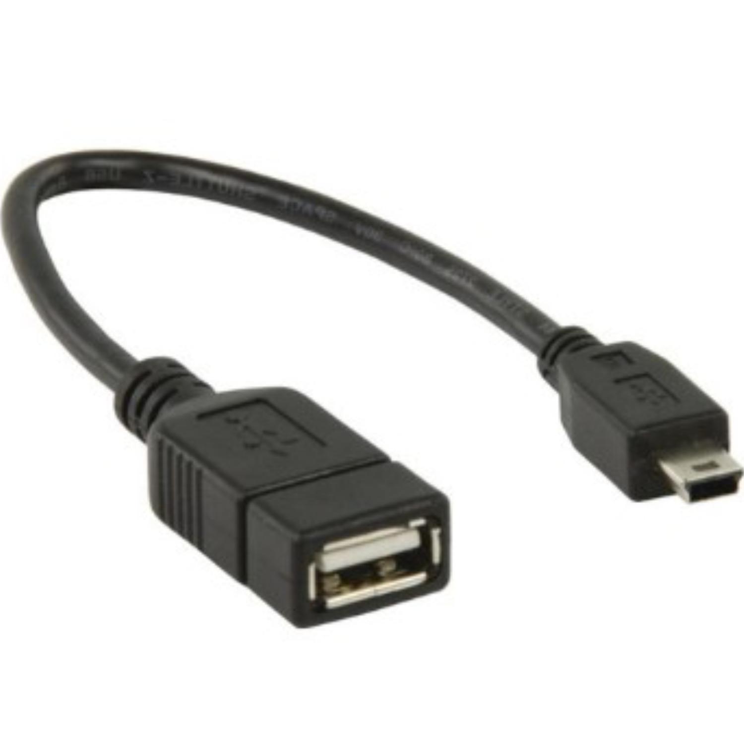Mini USB naar USB A Afbeelding