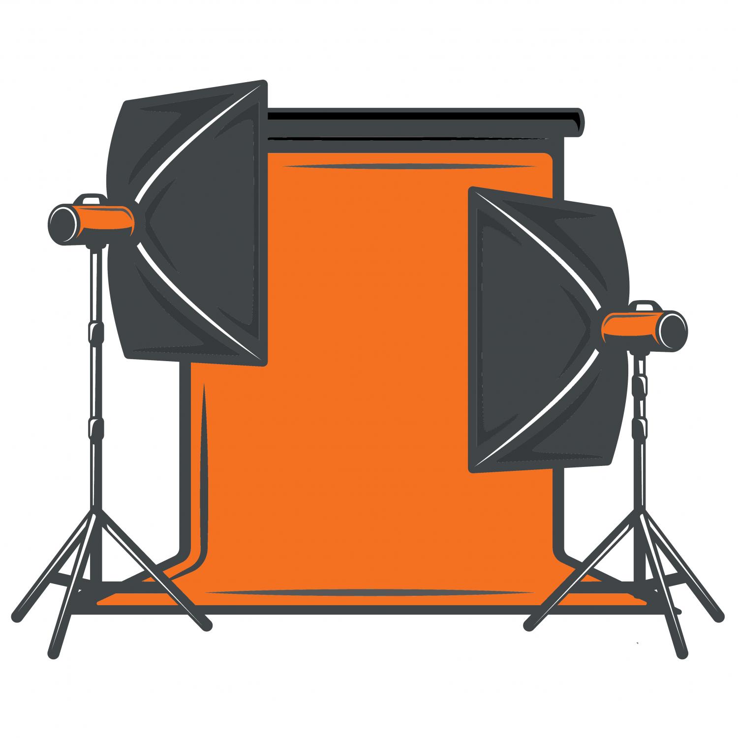 Complete fotostudio Afbeelding