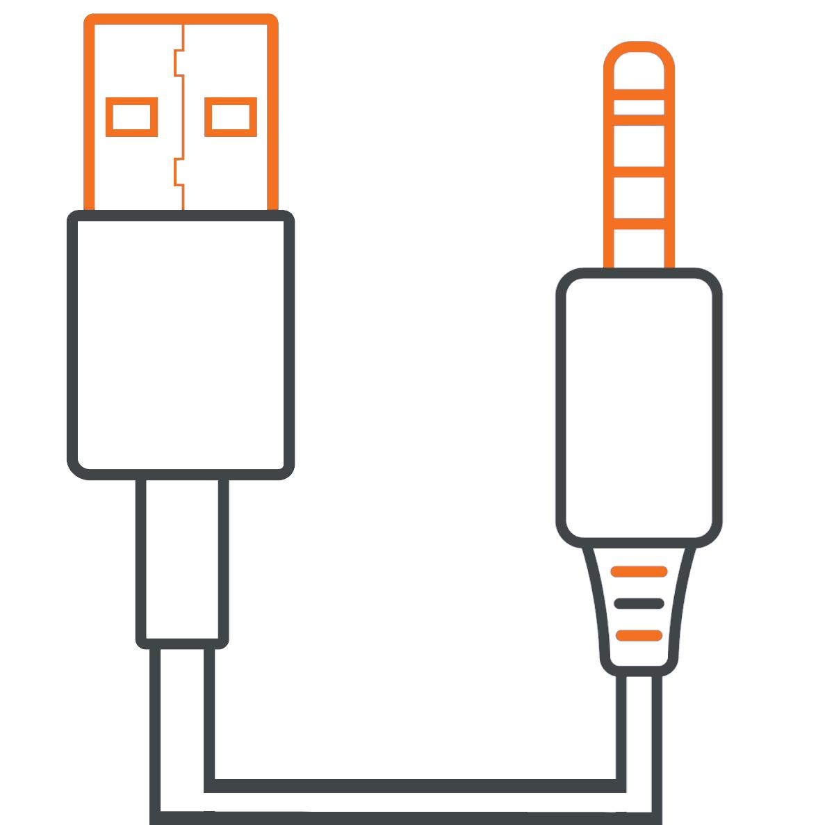 USB naar jack Afbeelding