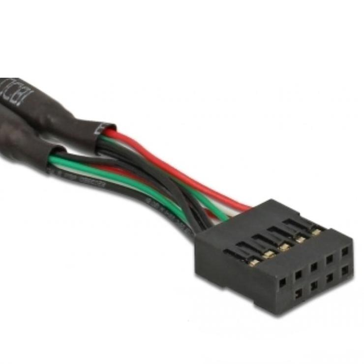 9 polige pin header Afbeelding