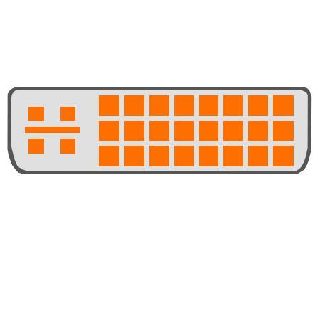 DVI-I Dual Link (24+4+1) Afbeelding