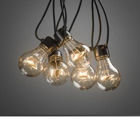 Kerstverlichting buiten afbeelding