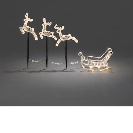Kerstdecoratie buiten afbeelding