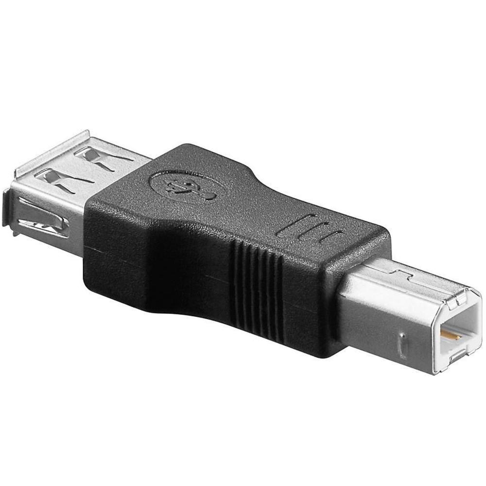 USB A naar USB B verloopstekker - Goobay