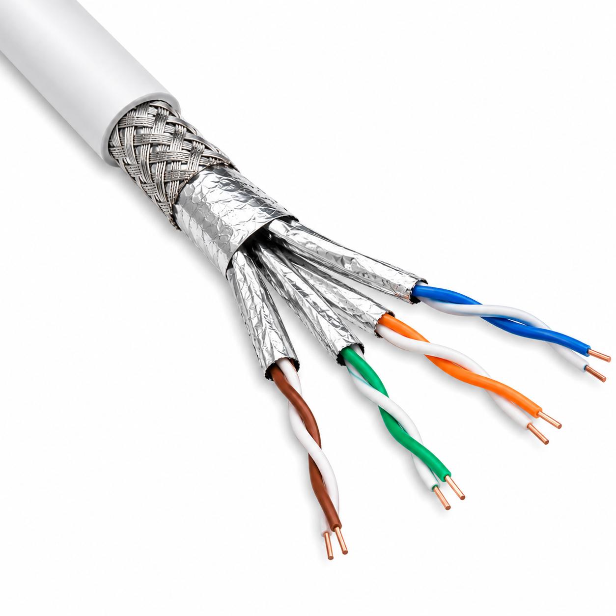 Netwerkkabel per meter - S/FTP Cat6a