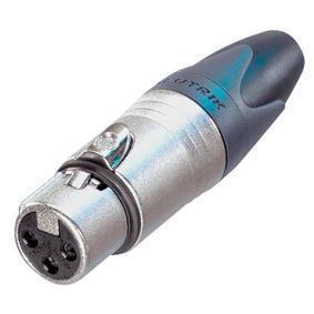 Xlr stekker 3 polig - Professioneel - Neutrik