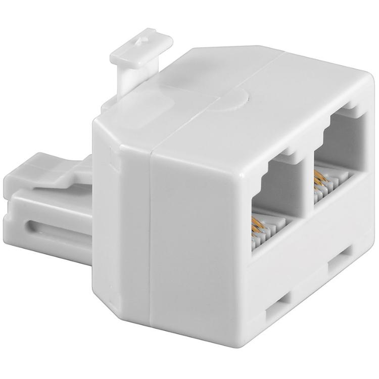 Telefoonkabel splitter RJ11 - Goobay