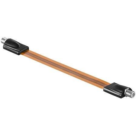 F-connector kabel - Extra dun - Goobay