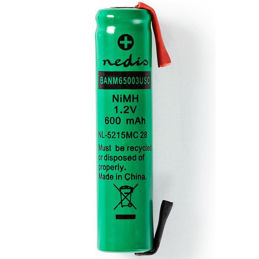 Oplaadbare AAA soldeer batterij - 1,2 volt - Nedis