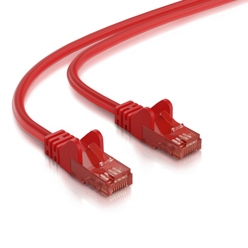 U/UTP Kabel - 1.5 meter - Rood - Allteq