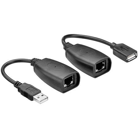 USB A naar RJ45 verlengkabel - Goobay