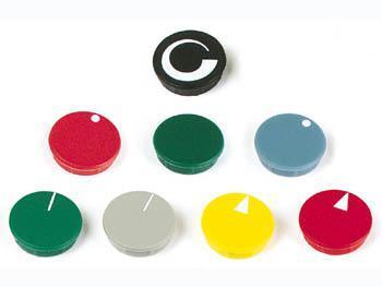Deksel voor 36mm draaiknop (zwart) - HQ Products