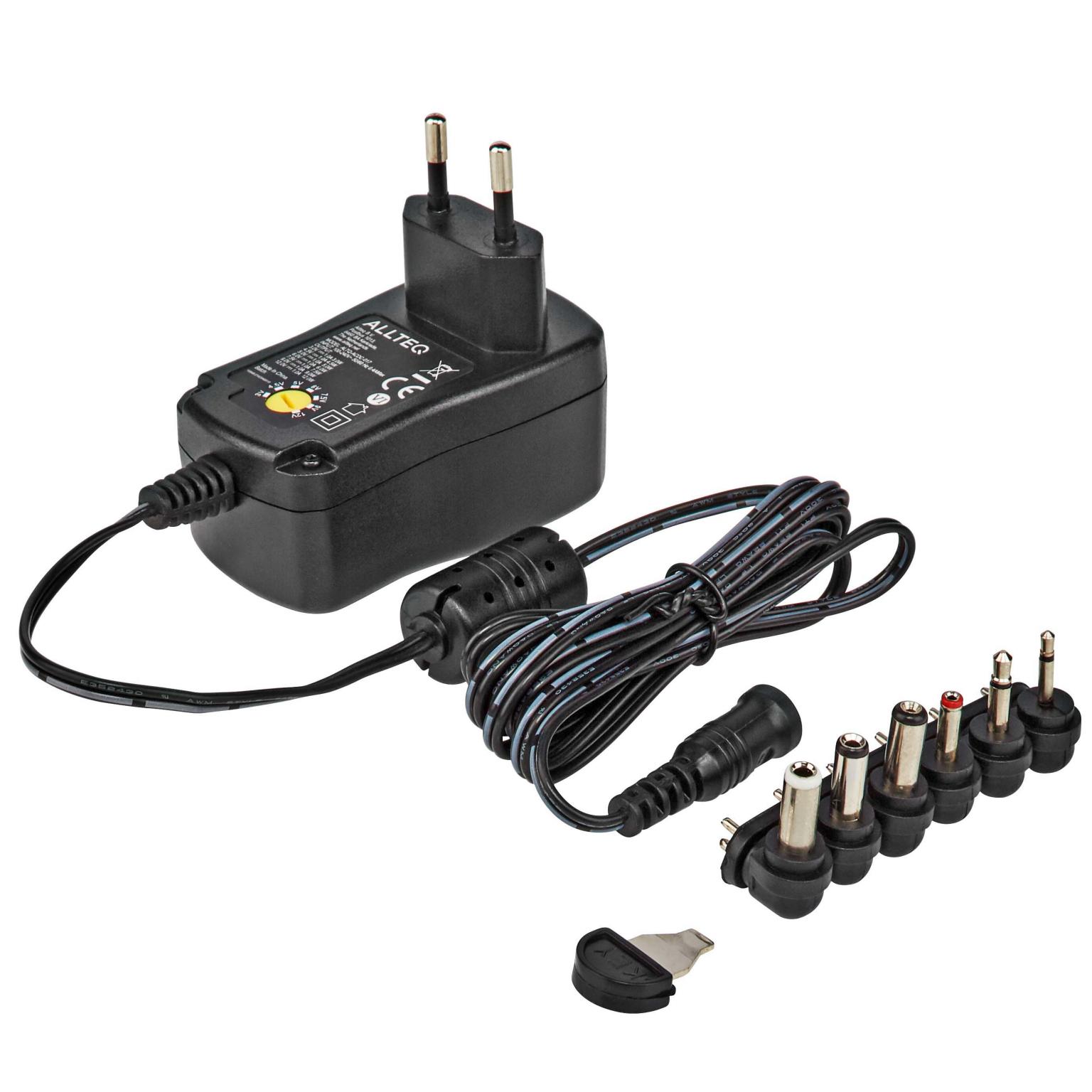 Universele AC/DC adapter - Allteq