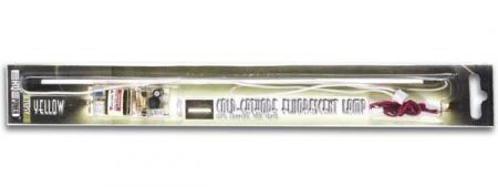 Gele Koude-Kathode Fluorescentielamp + voeding, 30 cm (BLISTER) - HQ-Power