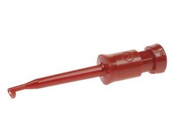 MINIATUUR KLEMTESTPEN MET SOLDEERAANSLUITING (KLEPS 2) - ROOD - Hirschmann