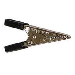 ALLIGATOR CLIP NO BOOT 50mm - BLACK - HQ Products