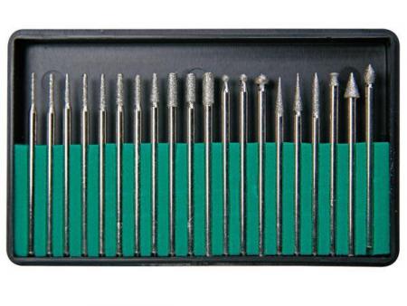 20-delige diamantfrezen set - Velleman