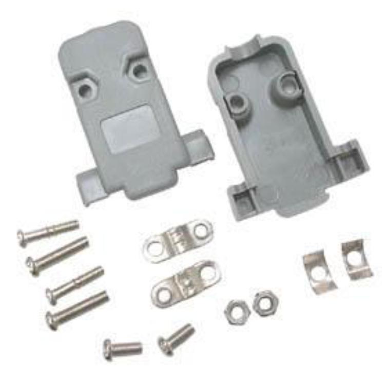 Plastic huls 25-pin Sub-D connector
