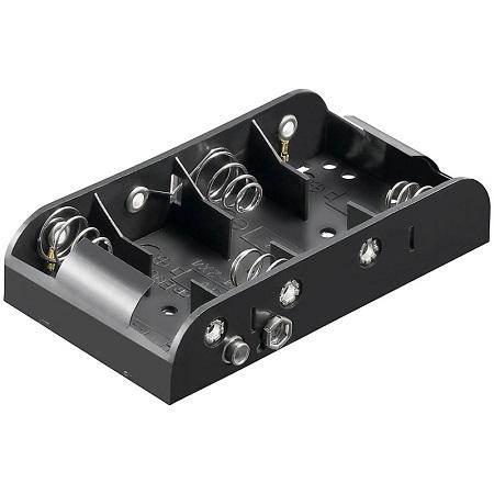 4x C batterij houder
