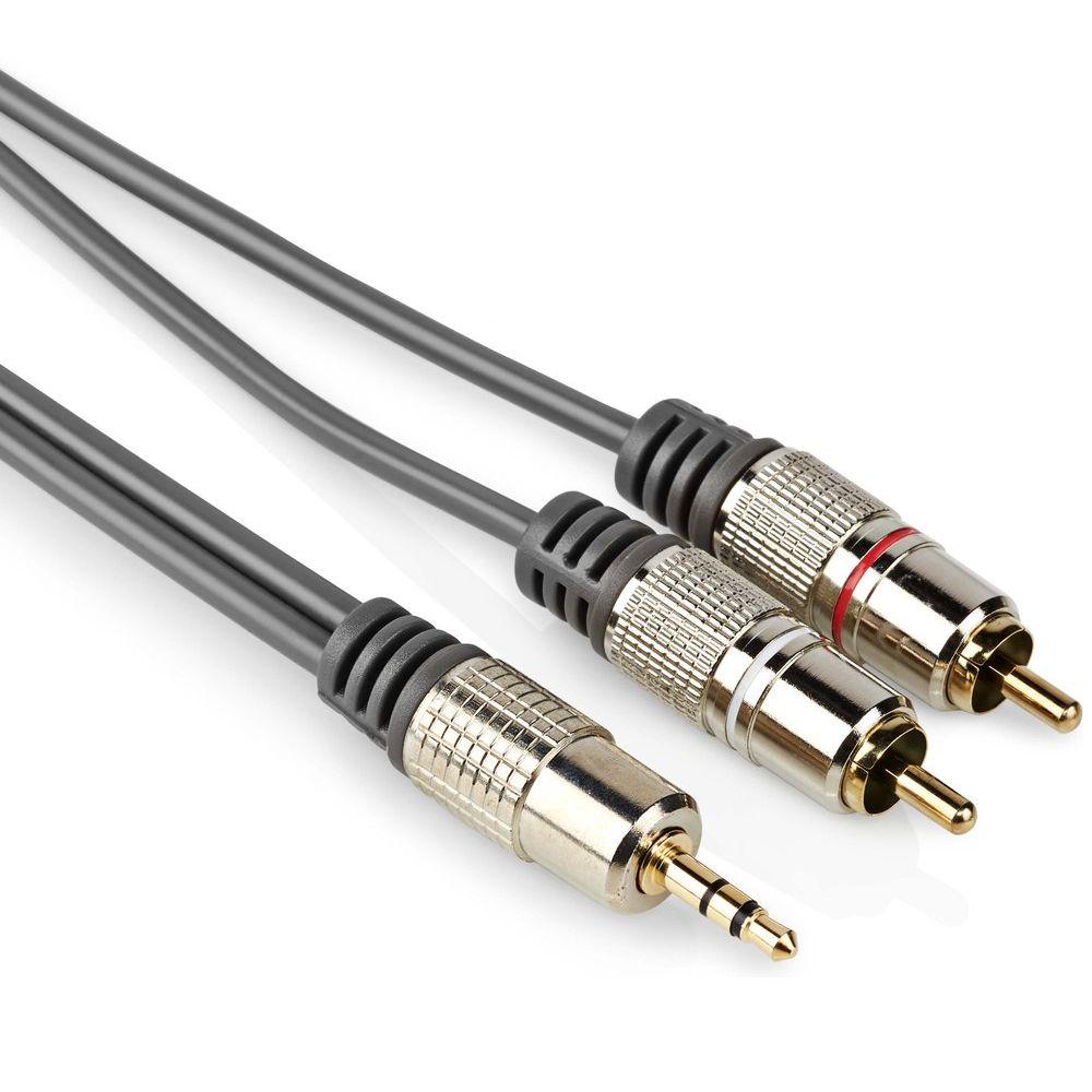 Jack naar tulp kabel - 3.5mm