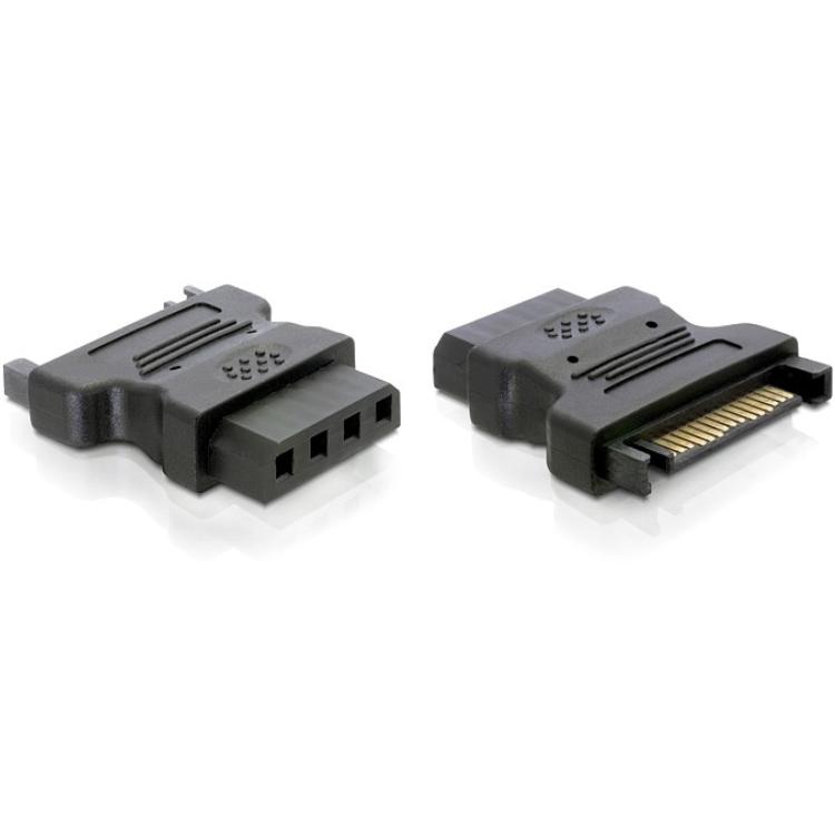 Molex naar SATA verloopstekker - Delock