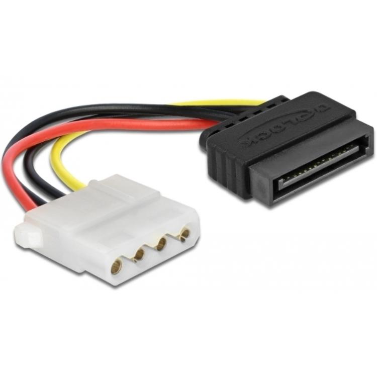 Molex naar SATA voedingskabel - Delock