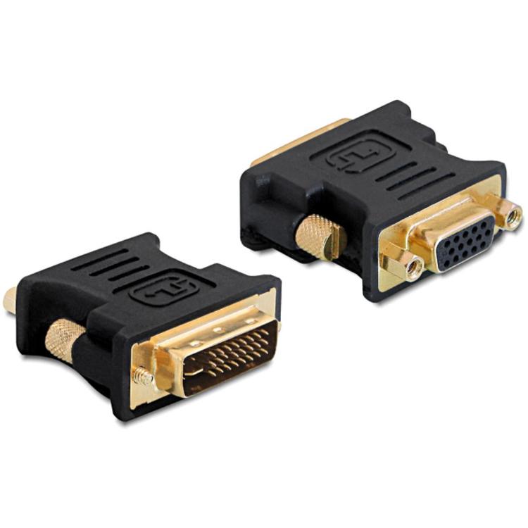 Adaptateur DVI-I vers VGA - Delock