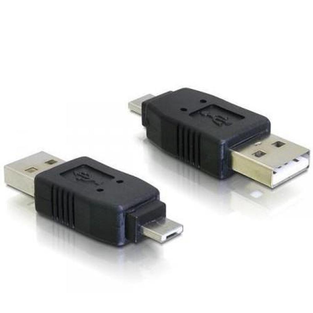 Micro USB A - Micro A Verloopstekker - Delock