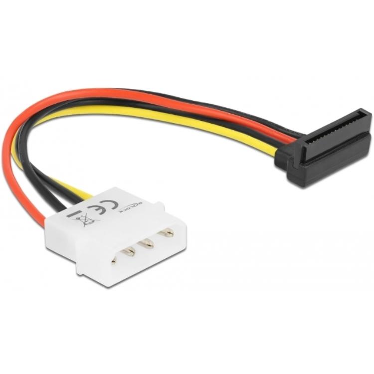 Molex naar SATA voedingskabel - Delock