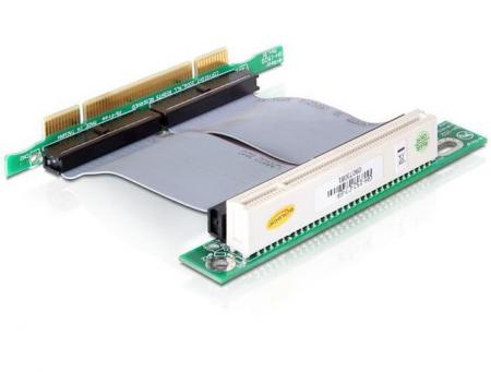 PCI Riser kaart 32bit/5V m.kabel 7cm - Delock